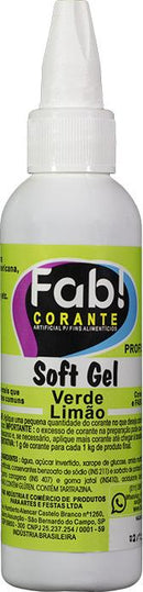 CORANTE SOFT GEL - FAB - 60g