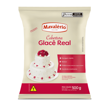COBERTURA GLACÊ REAL - MAVALÉRIO - 500g
