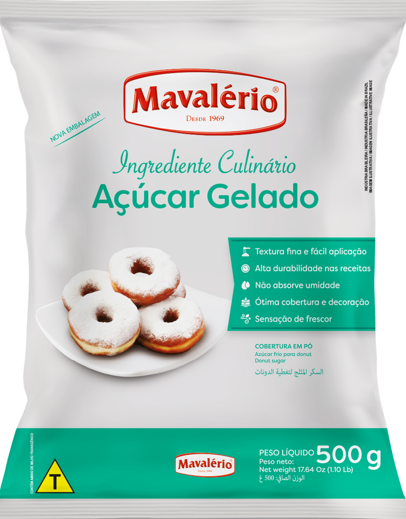 AÇUCAR GELADO - MAVALÉRIO - 500g