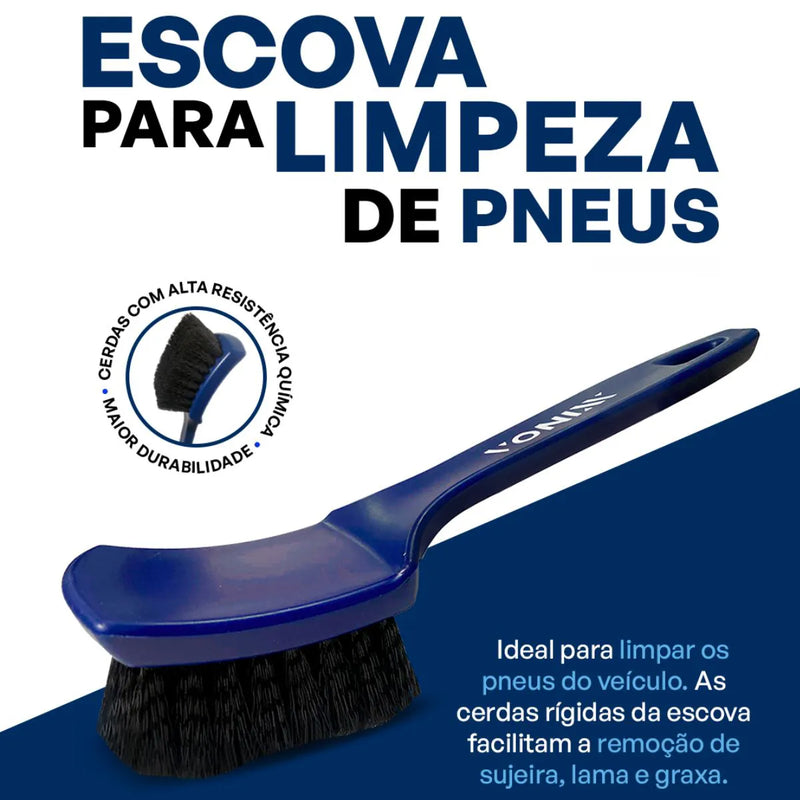 ESCOVA PARA LIMPEZA DE PNEUS VONIXX