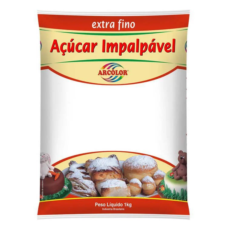 AÇUCAR IMPALPÁVEL - ARCOLOR - 1Kg