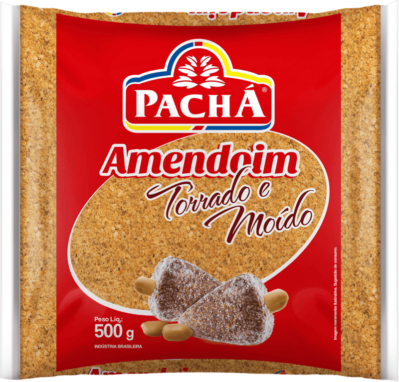AMENDOIM TORRADO E MOÍDO - PACHÁ - 500g