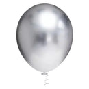 BALÃO PIC PIC REDONDO PLATINO Nº 5