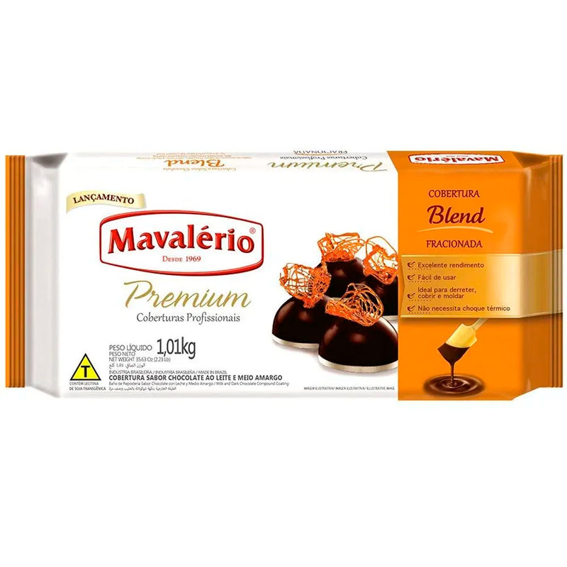 COBERTURA FRACIONADA PREMIUM - MAVALÉRIO - 1,01KG